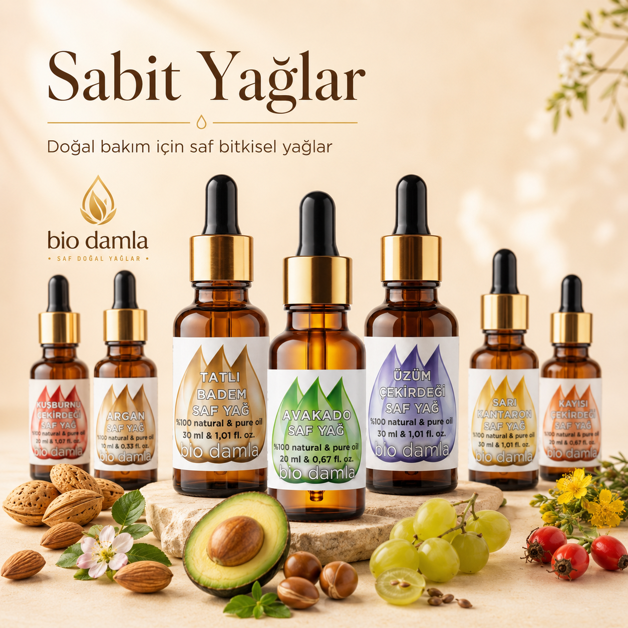 sabit yağlar (taşıyıcı yağlar) nedir?