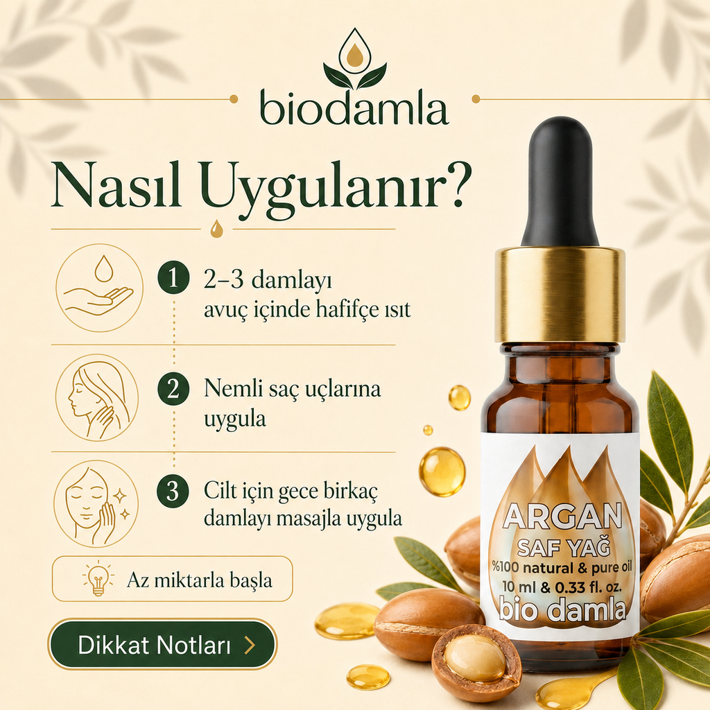 Argan Yağı – Soğuk Sıkım %100 Saf Bitkisel Yağ | Biodamla  "🚀 Hızlı Kargo"