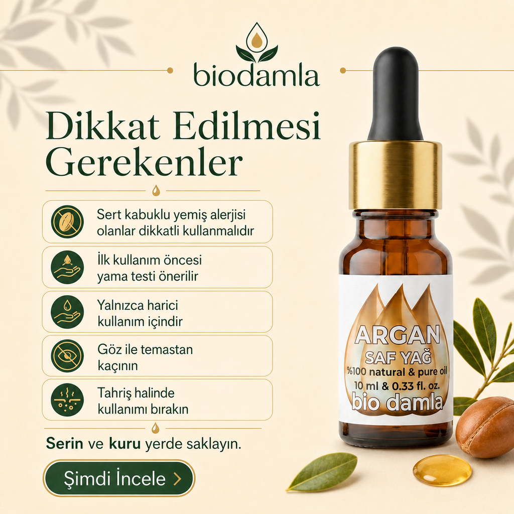 Argan Yağı – Soğuk Sıkım %100 Saf Bitkisel Yağ | Biodamla  "🚀 Hızlı Kargo"
