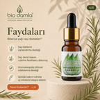 Biberiye Yağı (Rosemary) – %100 Saf Esansiyel Yağ | Biodamla  "🚀 Hızlı Kargo"