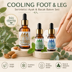 Cooling Foot & Leg Care Set | Biodamla "🚀 Fast Shipping"