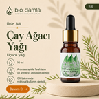 Çay Ağacı Yağı (Tea Tree) – %100 Saf Esansiyel Yağ | Biodamla  "🚀 Hızlı Kargo"
