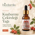 Kuşburnu Çekirdeği Yağı – Soğuk Sıkım %100 Saf Bitkisel Yağ | Biodamla  "🚀 Hızlı Kargo"