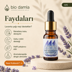 Lavanta Yağı – %100 Saf Esansiyel Yağ | Biodamla  "🚀 Hızlı Kargo"