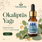 Okaliptüs Yağı – %100 Saf Esansiyel Yağ | Biodamla  "🚀 Hızlı Kargo"