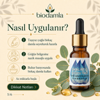 Okaliptüs Yağı – %100 Saf Esansiyel Yağ | Biodamla  "🚀 Hızlı Kargo"