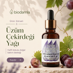 Üzüm Çekirdeği Yağı – Soğuk Sıkım %100 Saf Bitkisel Yağ | Biodamla  "🚀 Hızlı Kargo"